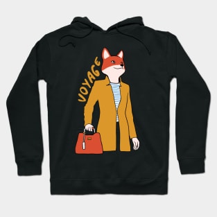 Traveling fox Hoodie